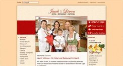 Desktop Screenshot of jauch-loewen.de
